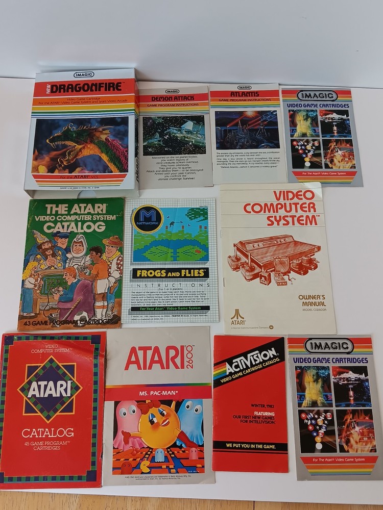 Vintage Artari Manuals Lot