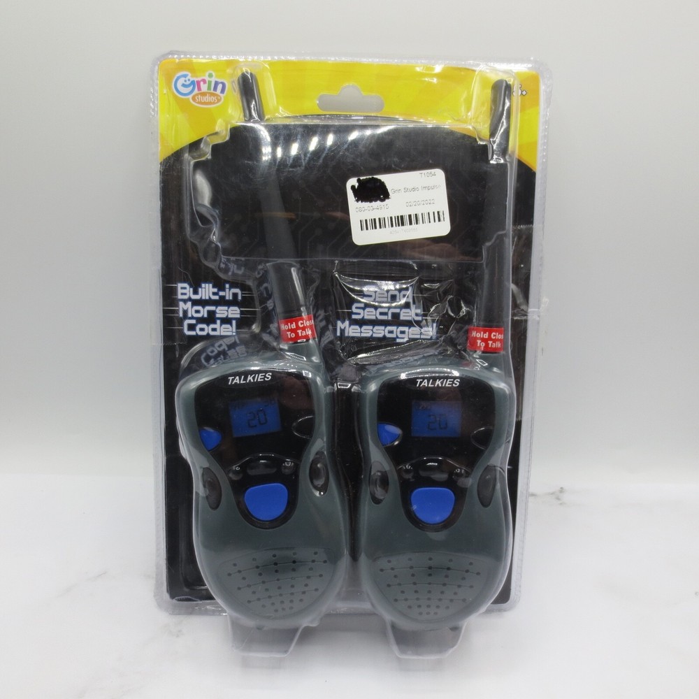 Grin Studios HI-TECH Walkie Talkies Pair Tested Working