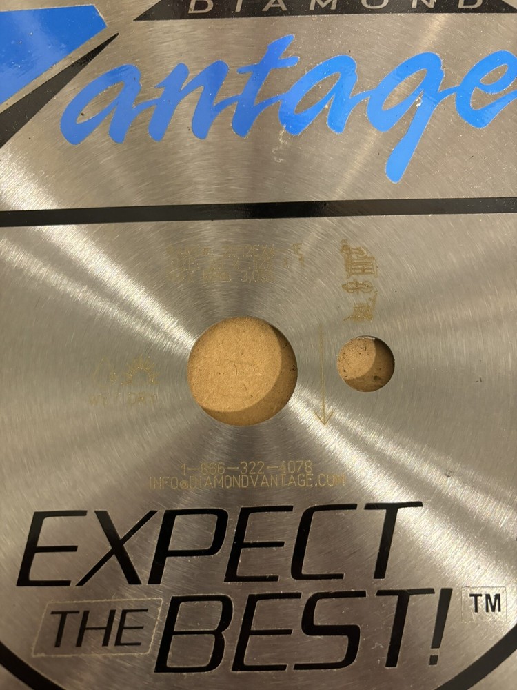 Diamond Vantage 20 X .125 X 1 Concrete Blade #2012EX4-1E