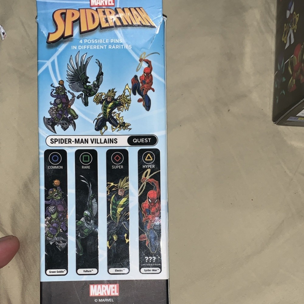 FiGPiN Marvel Spider-Man Villains Quest Enamel (hyper rare)