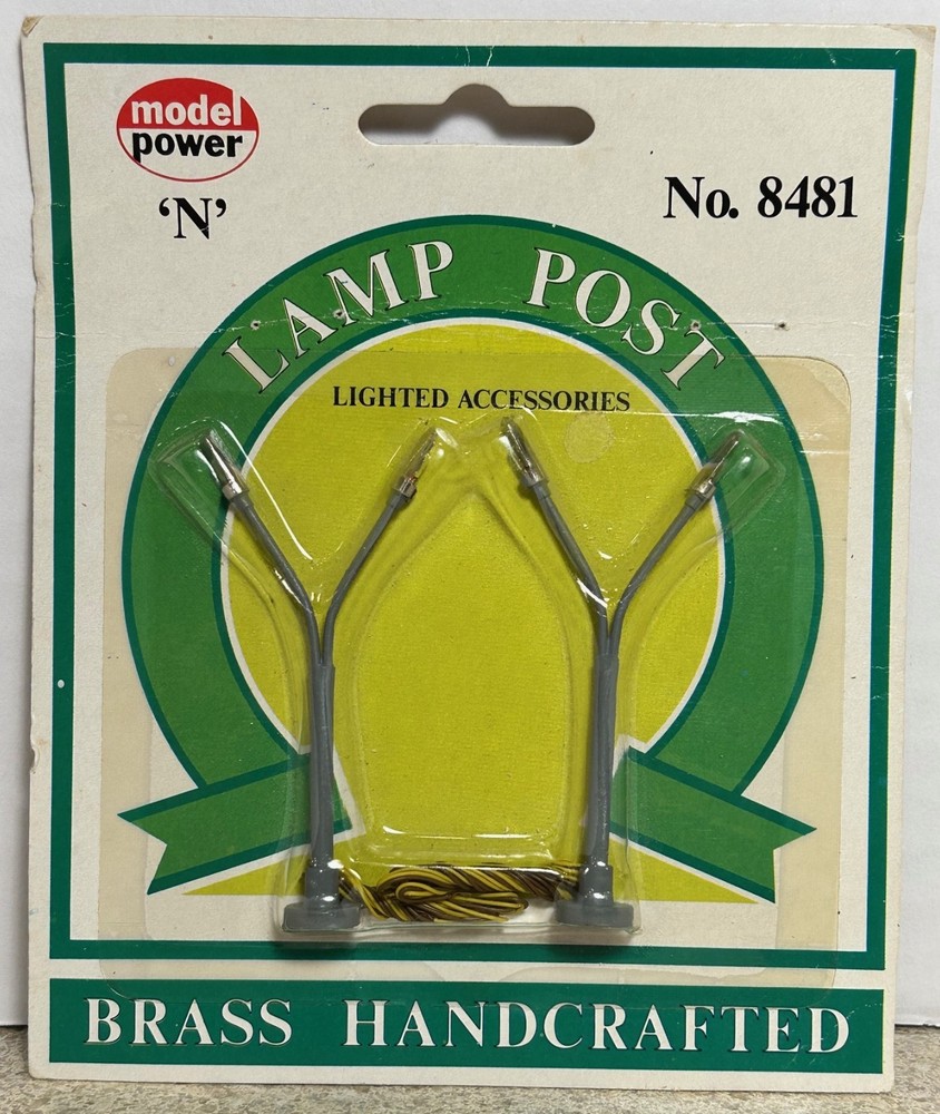Two Lamp Posts by Model Power (TS 14-8088)