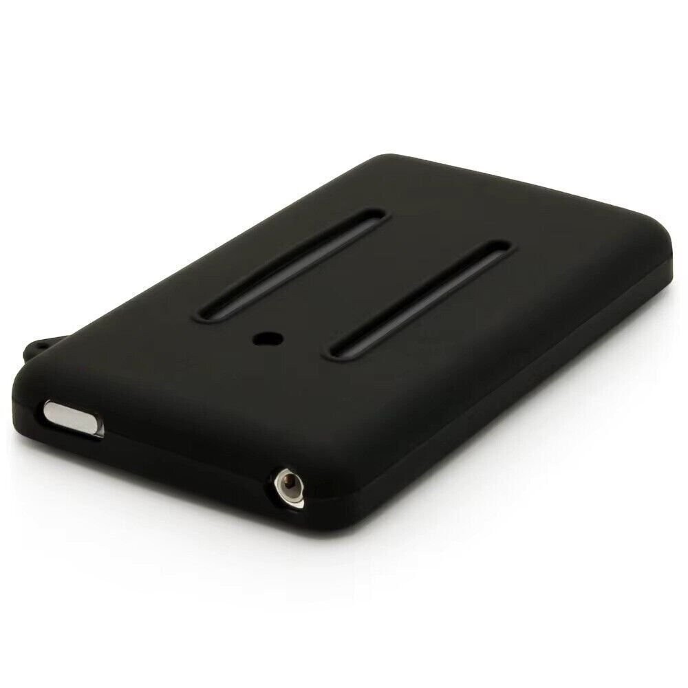 Black Silicone Case for Apple iPod Classic 5th / 6th / 7th Thin