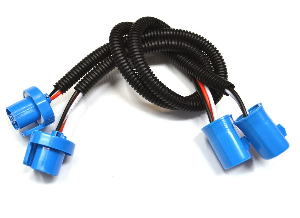 Extension Wire P 9007 HB5 Two Harness Head Light Bulb Replace Connector Socket