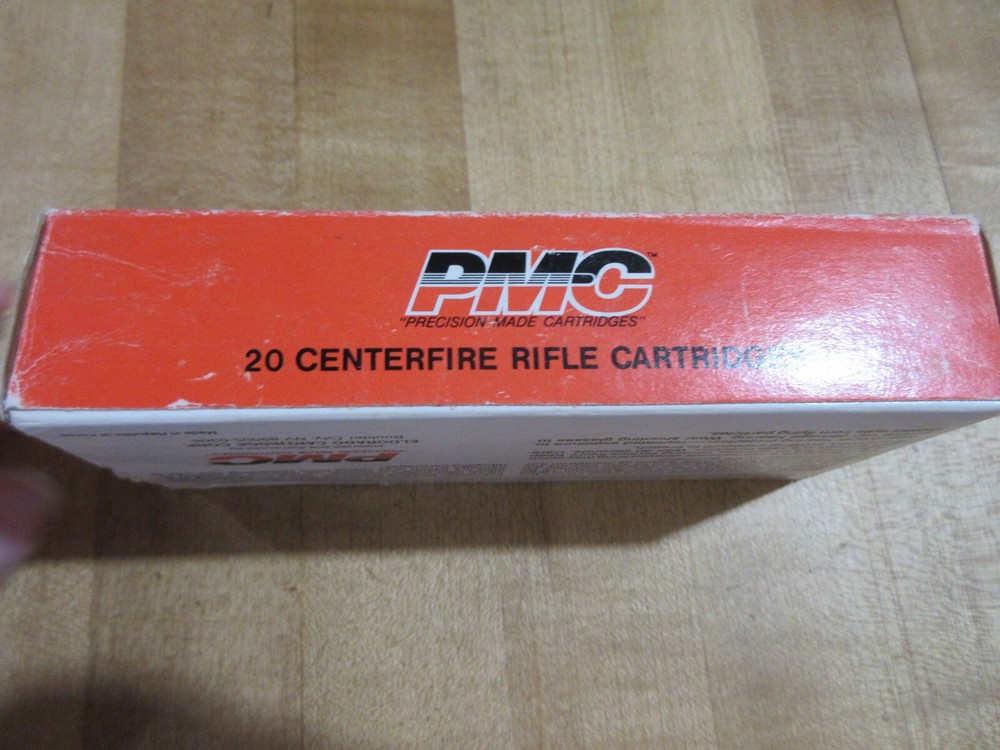 Empty Ammo Box PMC Precision Made Cartridges 22-250B with insert (w18) #4