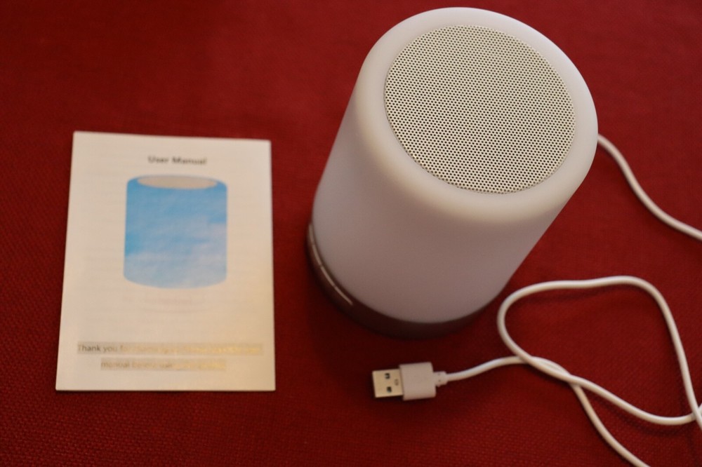 Color Music Lamp Multicolor Hanging Display no Box w/ Instructions Bluetooth Exc