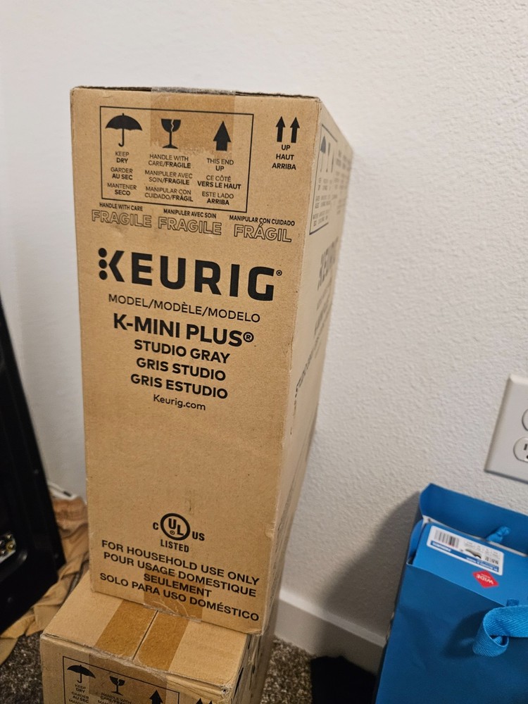 Keurig K-Mini Plus Single Serve K-Cup Pod Coffee Maker - Gray