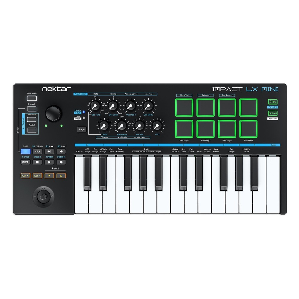 Nektar Impact LX Mini 25 Key Midi Controller