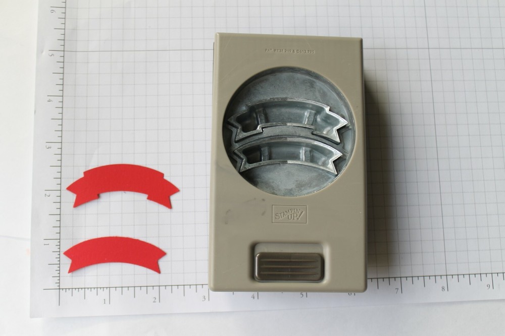 Stampin Up Duet Banner Punch