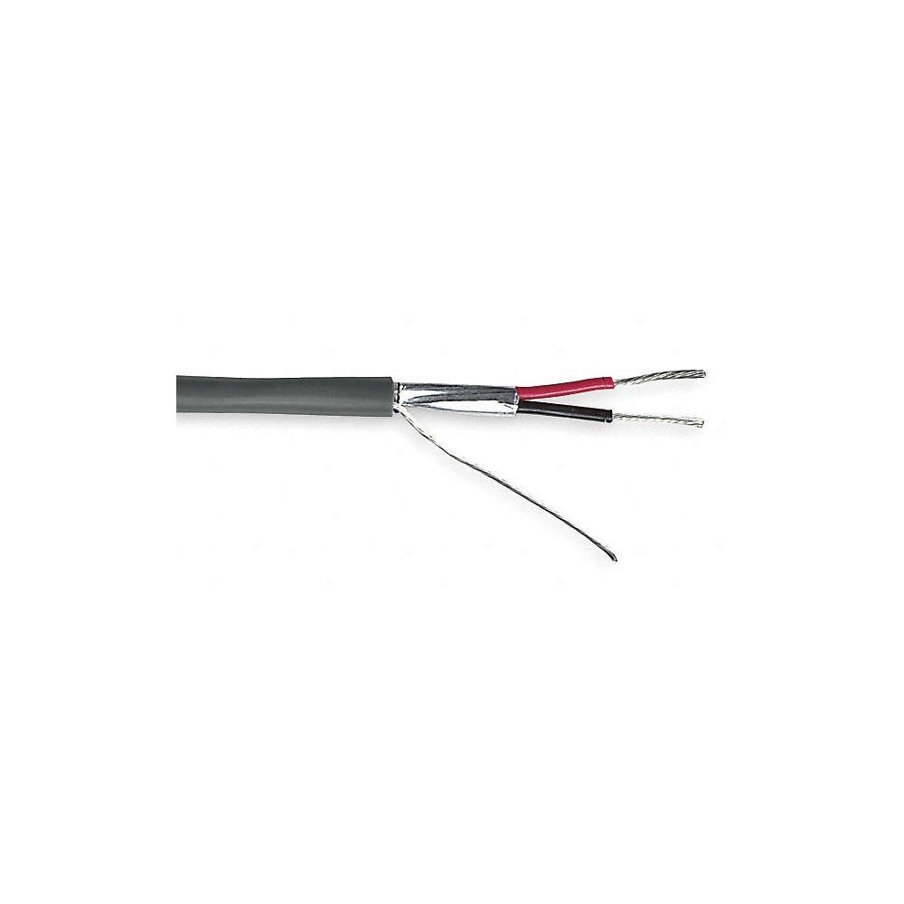 CAROL C0600A.41.10 Data Cable,Riser,2 Wire,Gray,1000ft 19G440