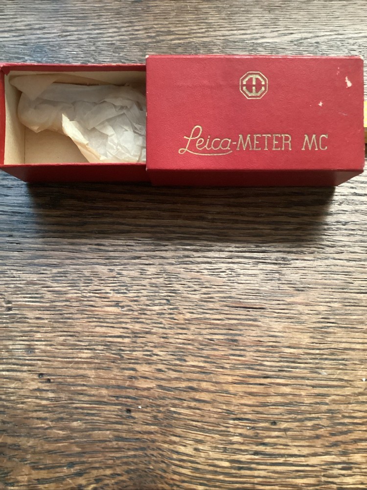 Leica-Meter MC light meter Original Box- Box Only