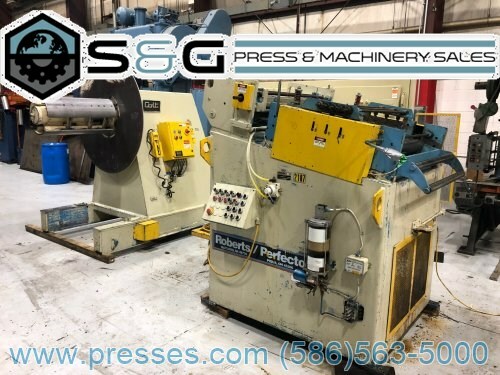 15000 LBS COLT & PERFECTO, CWP SERVO FEED LINE