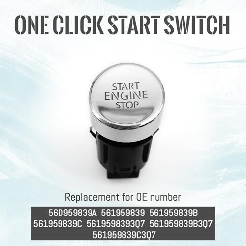 Engine Start Stop Switch Replacement 2010 2011 2012 2013 2014 for VW Passat