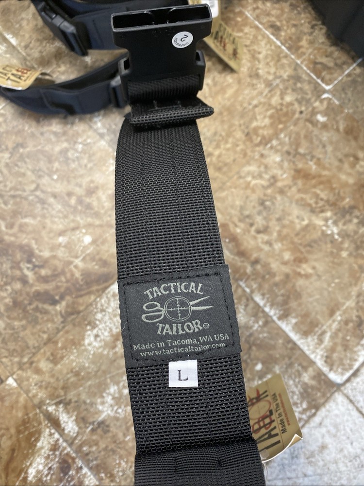 Tactical Tailor Duty Belt - Large - Black - NEW