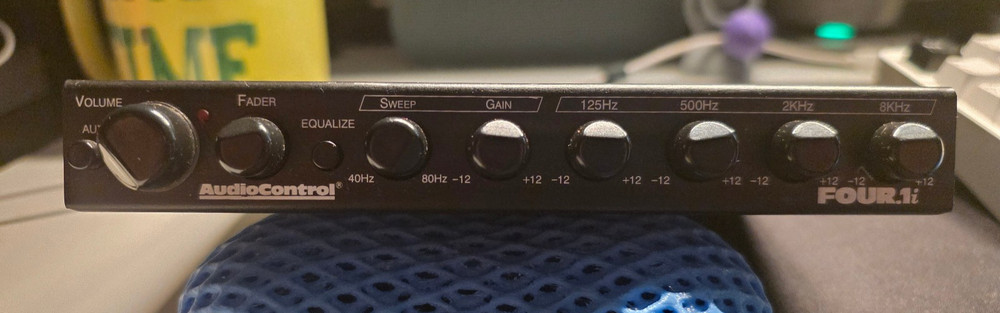AudioControl FOUR.1i Equalizer Line Driver EQ