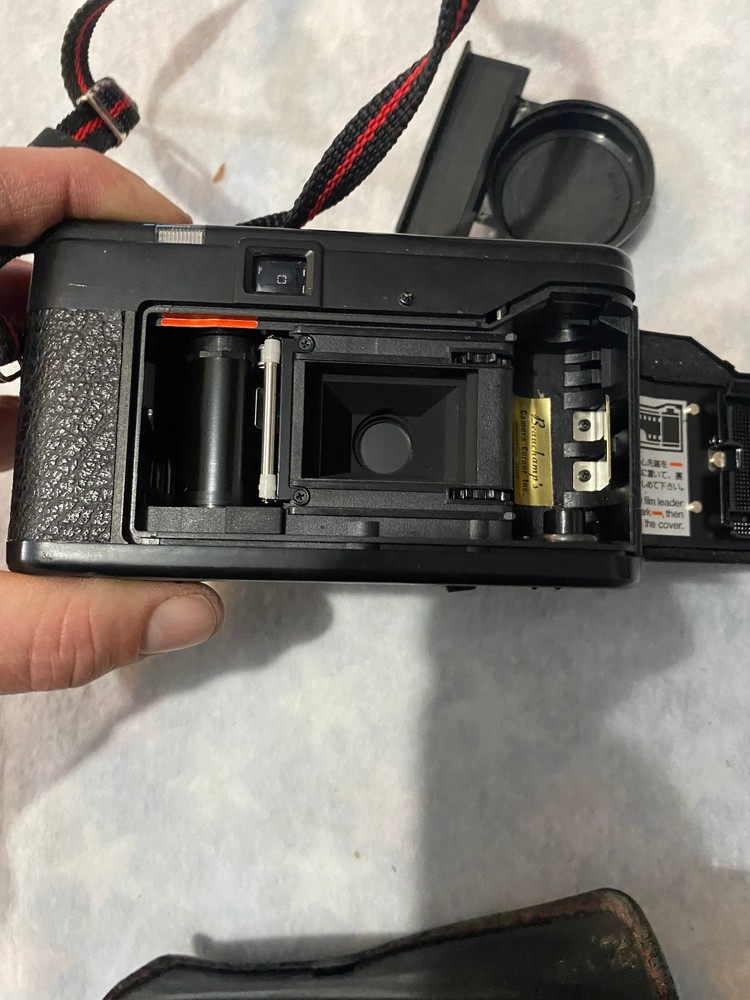 Yashica Full Automatic Focus Motor Case & Strap 38mm Camera Tested Works