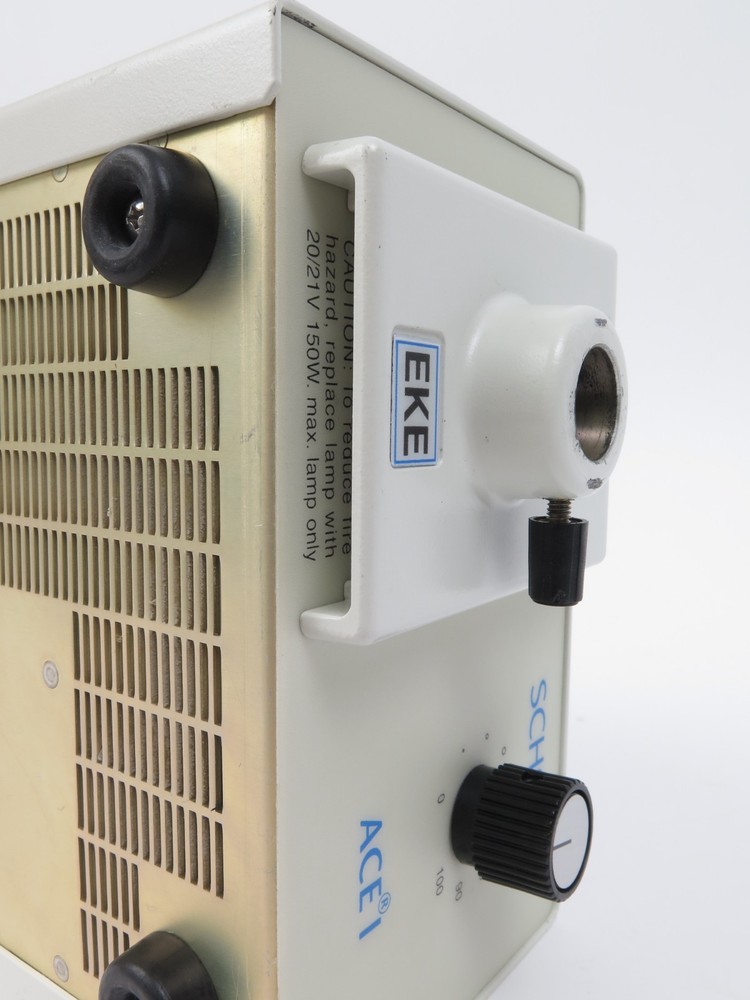 Schott ACE 1 Fiber Optic Illuminator 150W Halogen Microscope Light Source