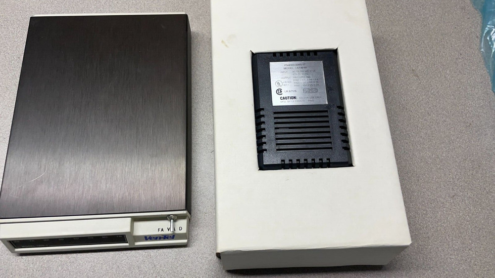 Ven-Tel Modem and Power Cord Model 1200-1