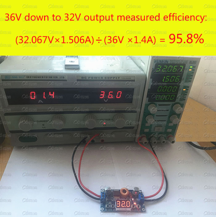 5A Digital Control Power Supply DC-DC Step-Down Charge Buck Module Voltmeter
