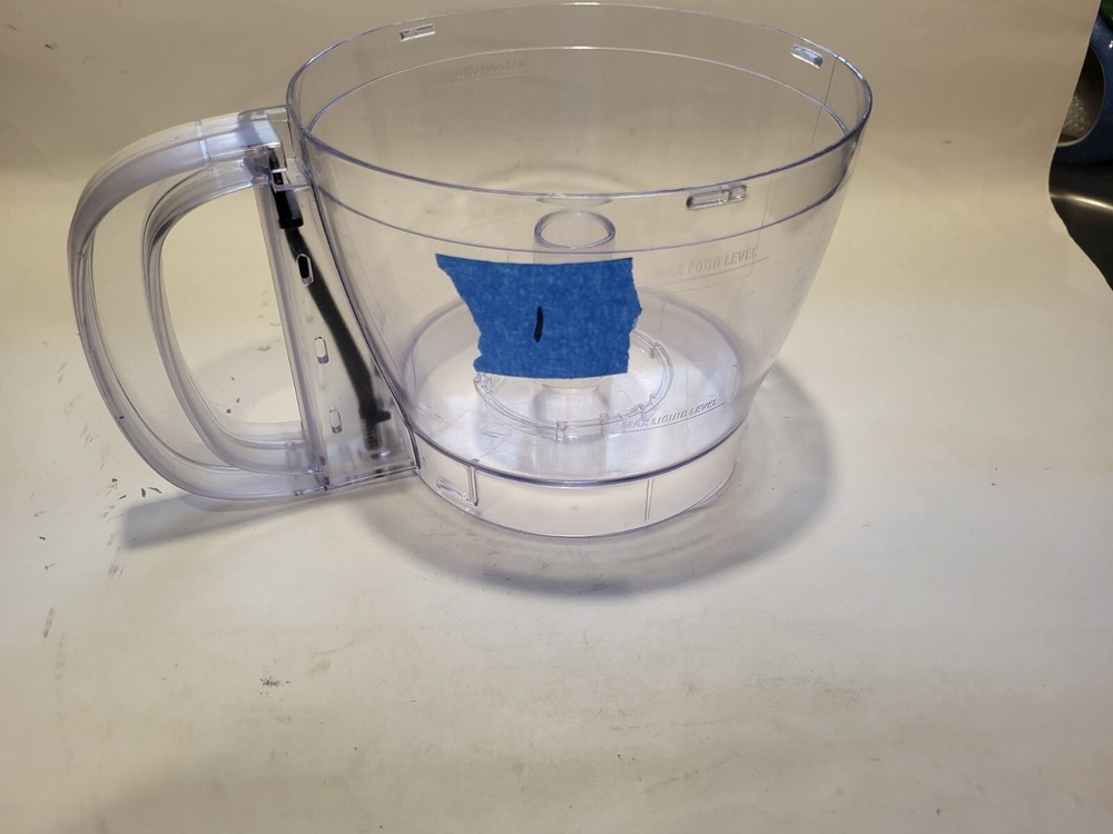 Black + Decker FP1600b FP1800b Food Processor Work Bowl Used Workbowl Plastic 1