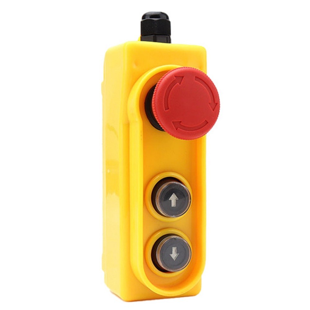 Rain Proof Lifting Button Box Emergency Stop Button  2.2KW Direct Control7414