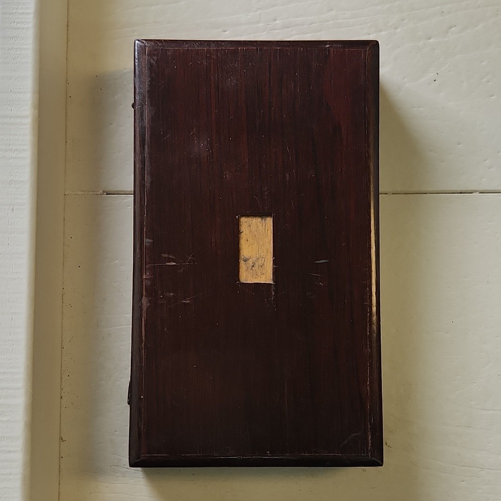 VintagvBrass Drafting Tool Set in Wooden Case