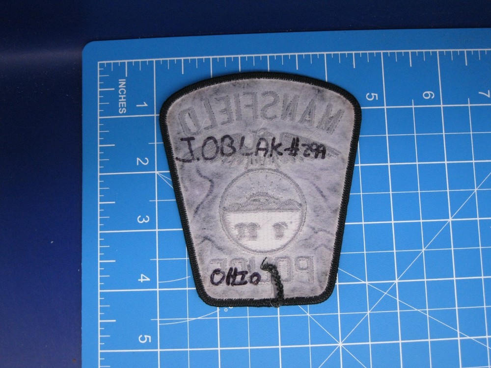 Mansfield Ohio Police patch