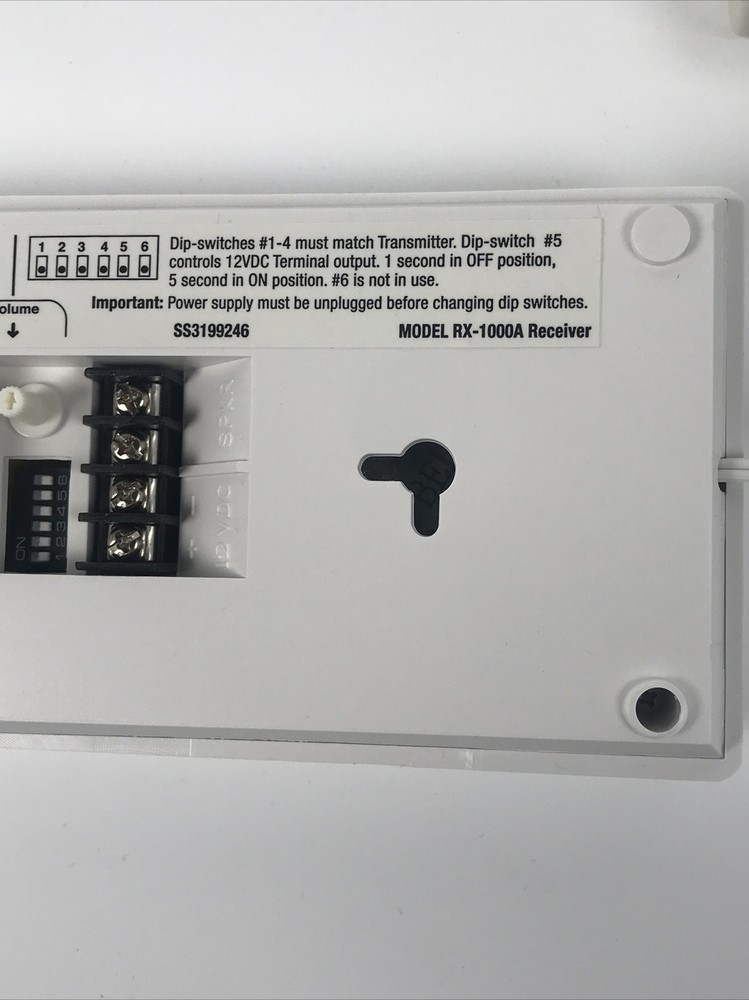 Rodann Electronics RX1000A Indoor Wireless Receiver White