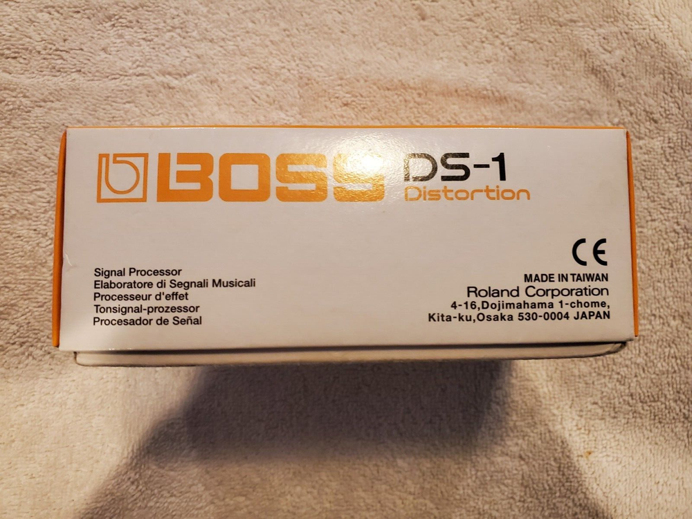Boss DS-1 Distortion - Orange