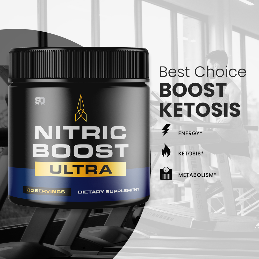 Nitric Boost Ultra Powder - Boost Energy and Support Active Lifestyles (3 Pack)