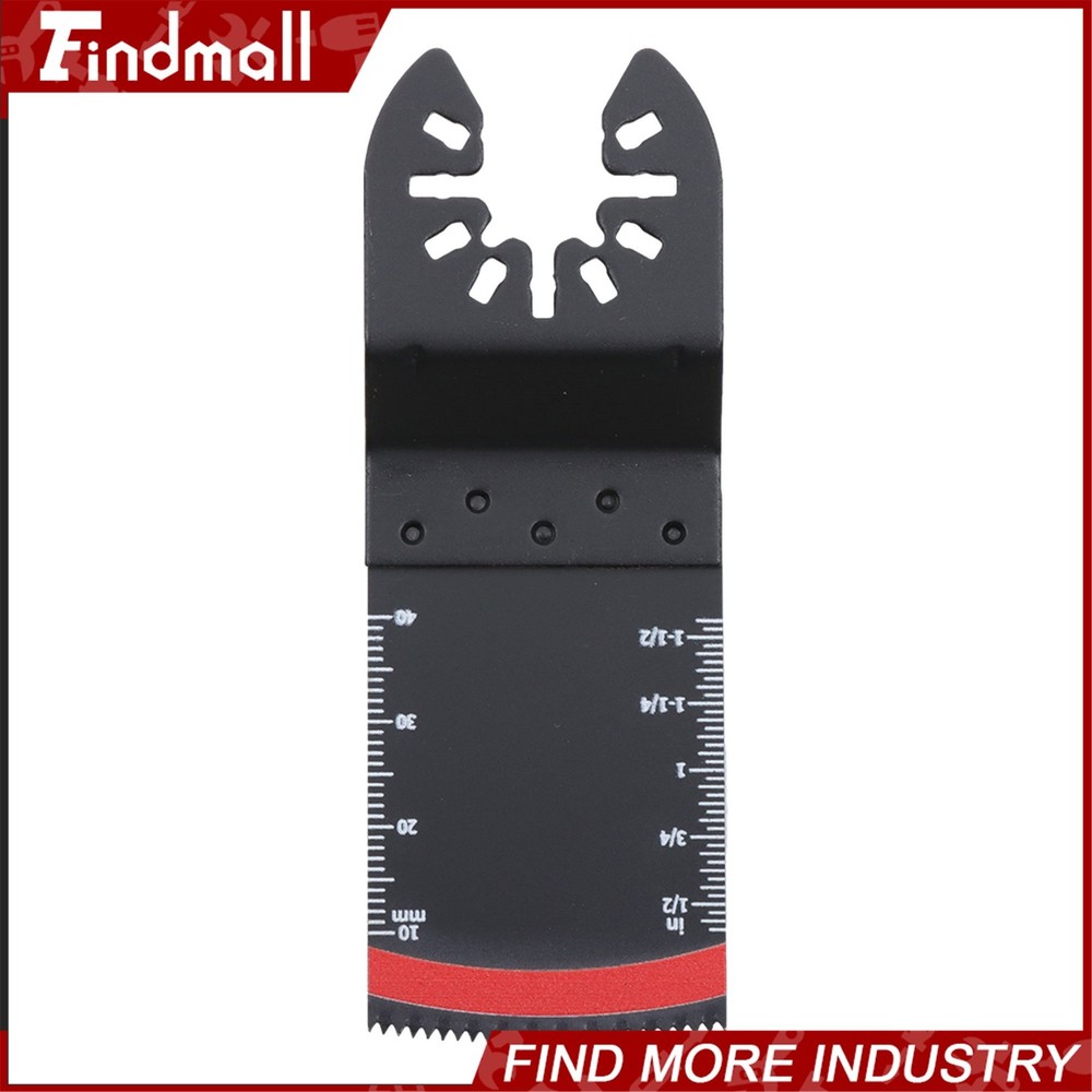 Findmall 30 PCS Universal Titanium Saw Blades Quick Release Multi Tool Kit