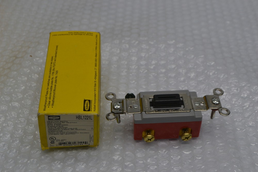 HUBBELL HBL1221L SWITCH NSMP