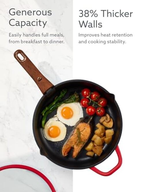 20Pcs Titanium Cookware Set, Pots and Pans Set Non Stick, Kitchen Cooking Set