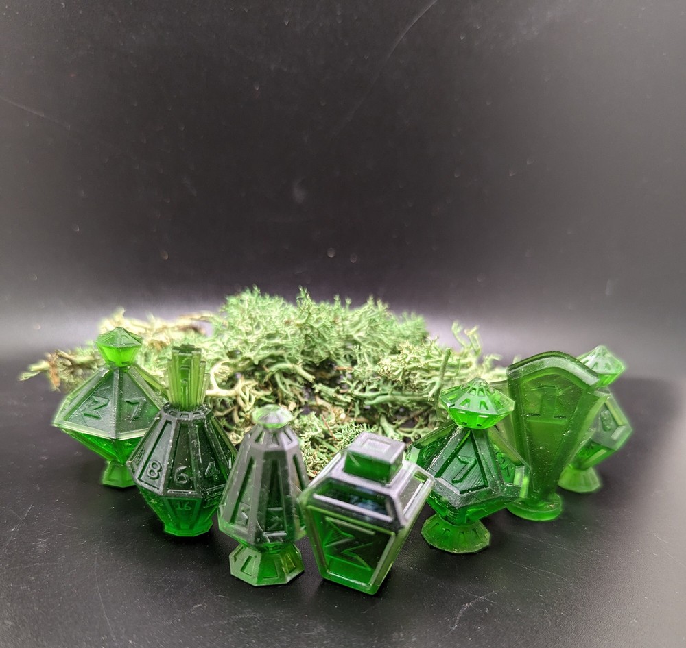 Emerald Potion Potion Dice Rapturous Dice TTRPG Gift Game Master Gift Nerd