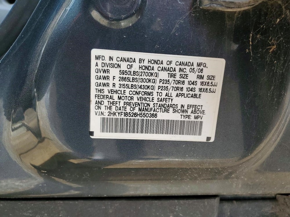 Used Headrest fits: 2006 Honda Pilot Grade A