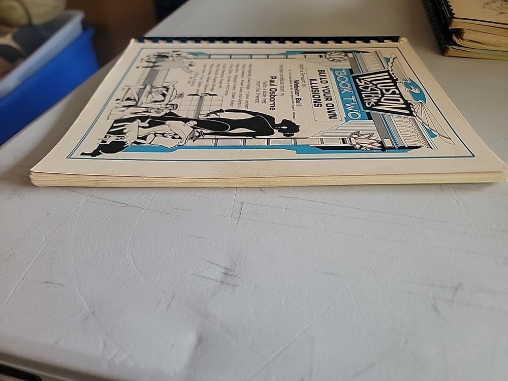 Illusion Systems Book 2 (Two) By Paul Osborne - Stage Magic Illusion Building