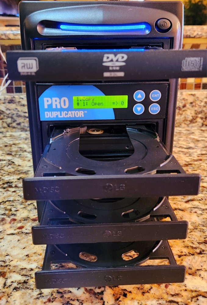 ProDuplicator 1 - 3 CD/DVD Burner Duplicator
