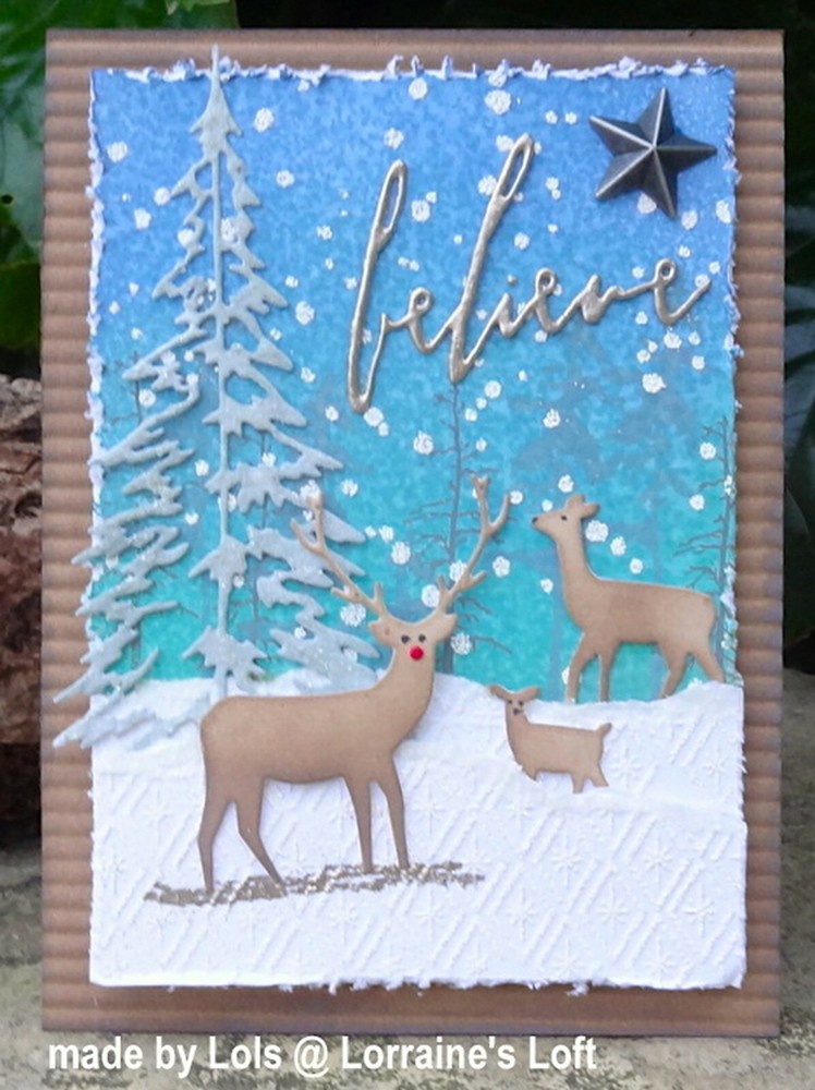 Sizzix Thinlits Woodlands 2pc set #660978 Retail $15.99 designer Tim Holtz