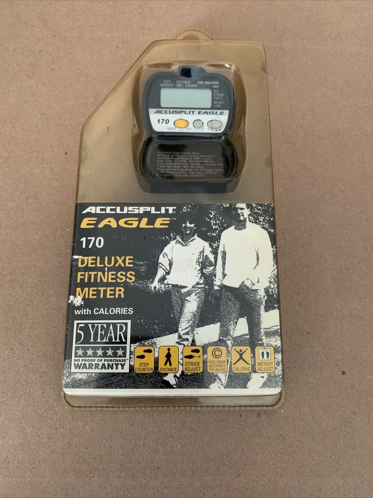 Accusplit Eagle AE170 Deluxe Activity Pedometer (NEW)