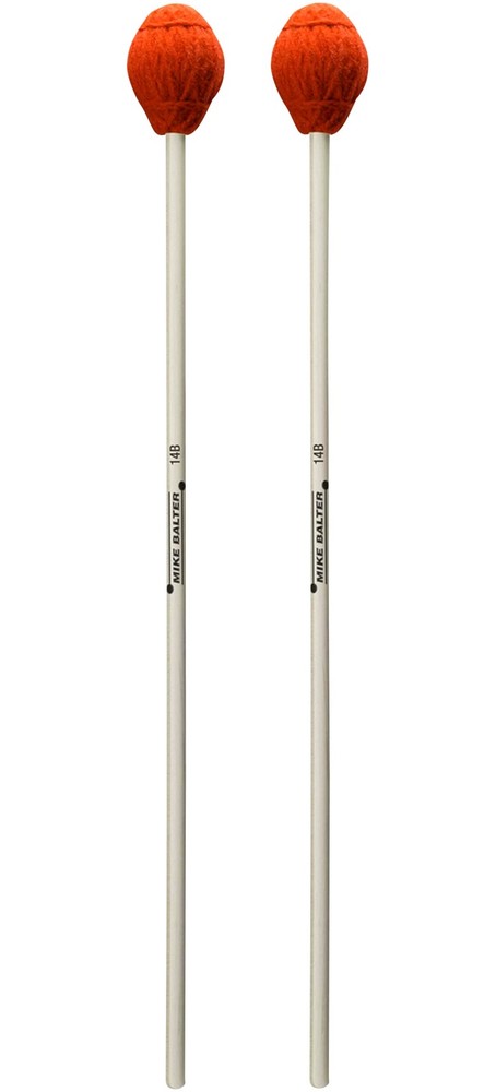 Mike Balter Ensemble Series Birch Marimba Mallets 14B Medium Soft
