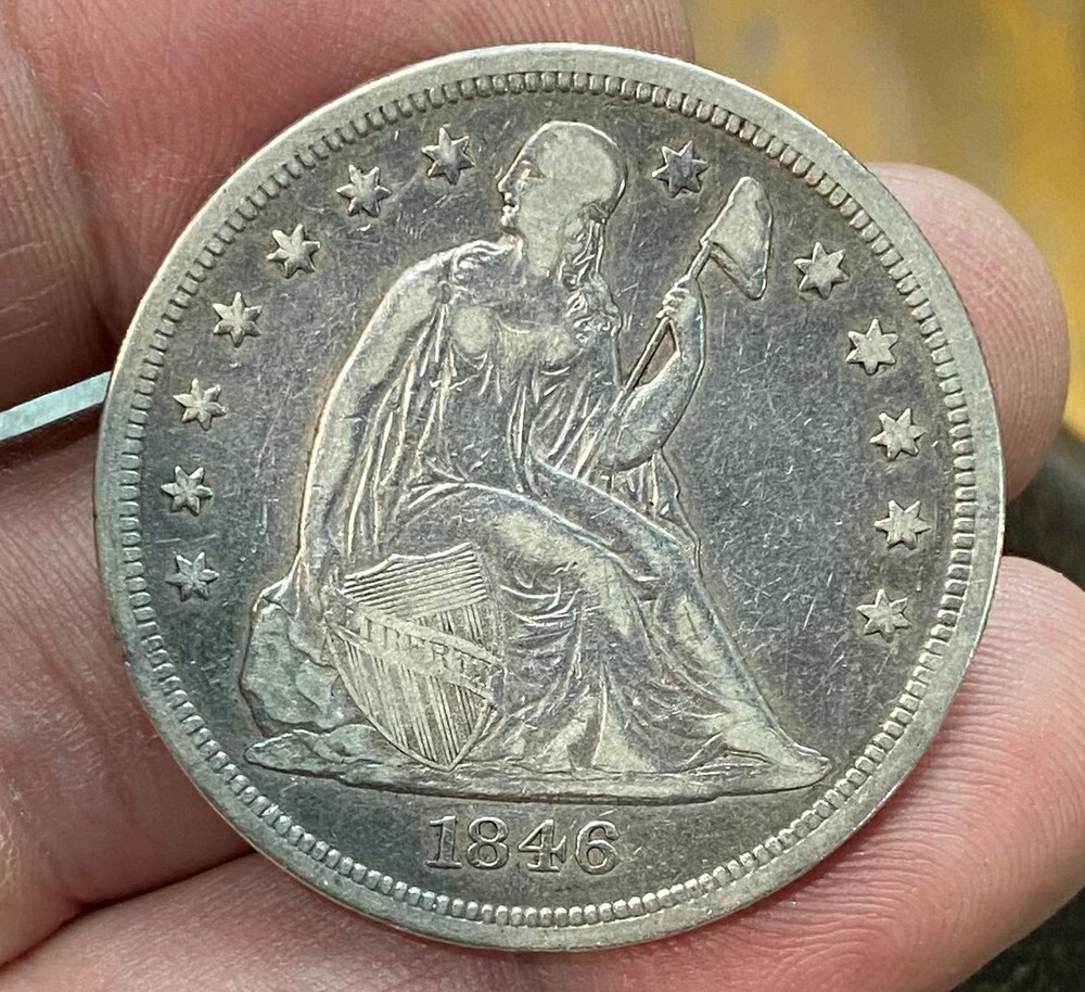 1846-O Seated Liberty Dollar*