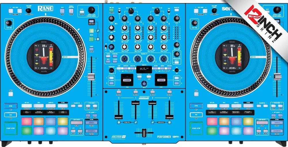 Rane Performer Skin - Light Blue