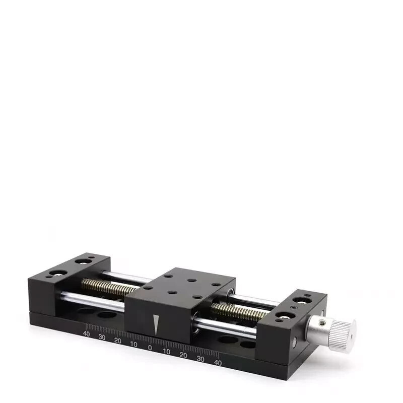 X-Axis 80A-DB100 Manual Linear Stage Translation Displacement Platform 80x60mm
