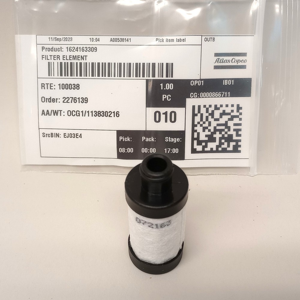 Atlas Copco 1624163309 Filter Element