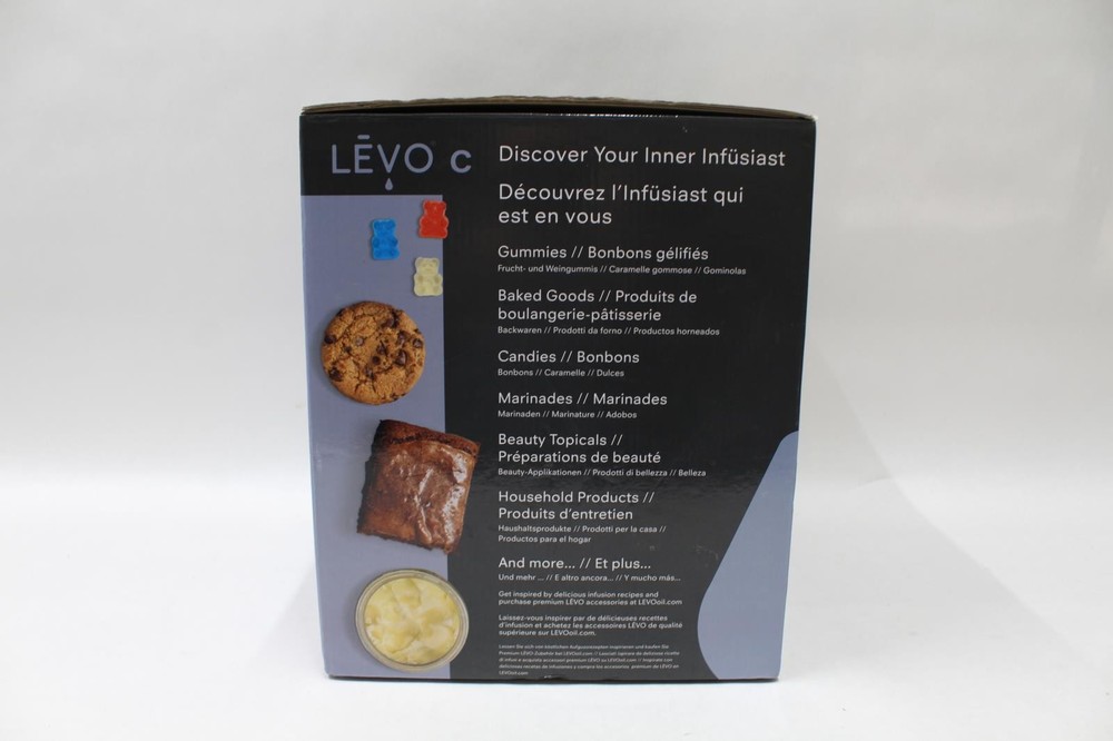 LEVO C Premium Herbal Infusion Machine, Black