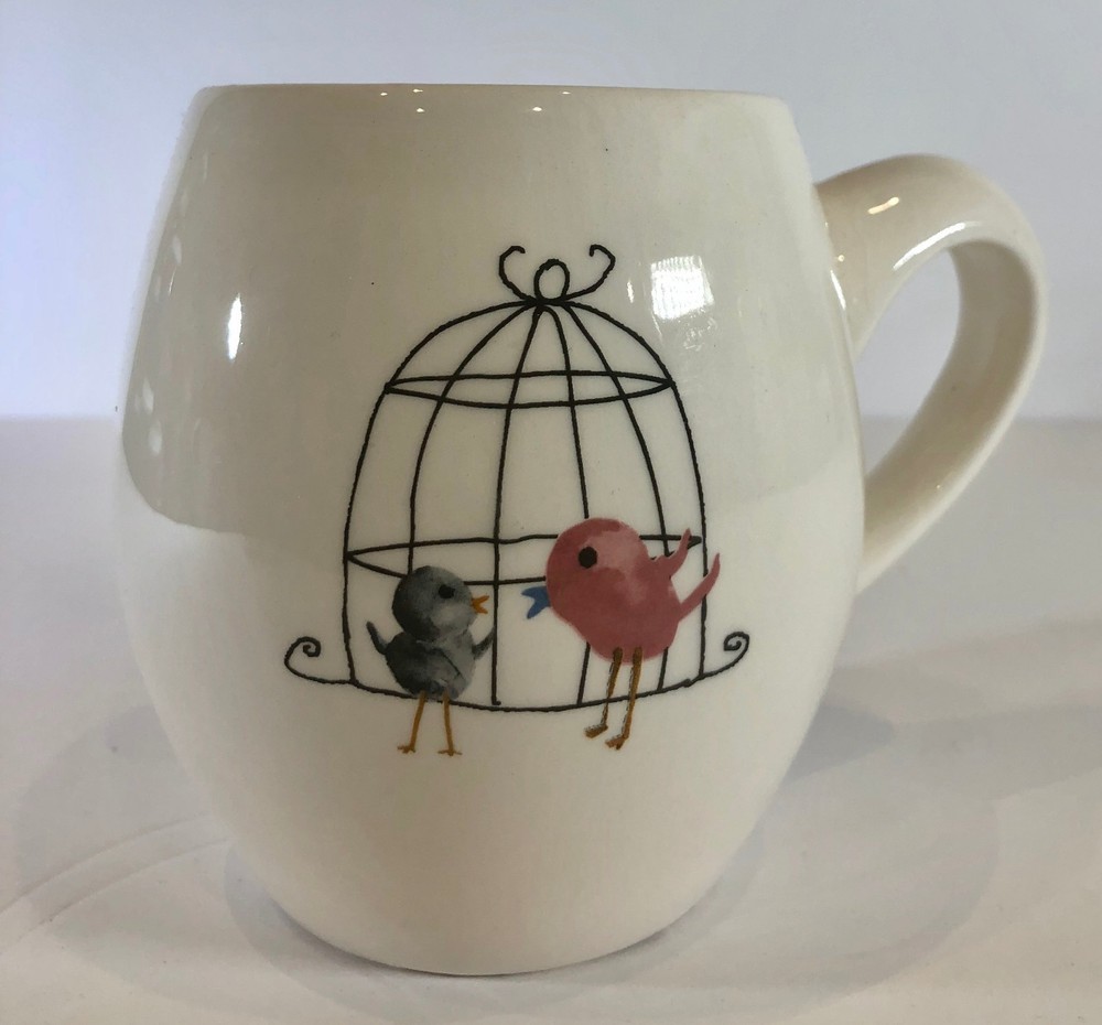 RAE DUNN- Magenta Coffee Mug Tea Cup Collection