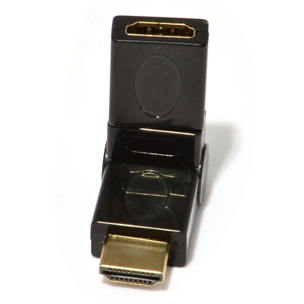 HDMI Multi Angle Swivel Coupler Adapter Connector Extender Converter 4K 1080P