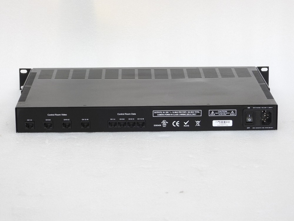 NETWORK VIDEO TECHNOLOGIES NV-16PS10-PVD POWER SUPPLY CABLE INTEGRATOR HUB