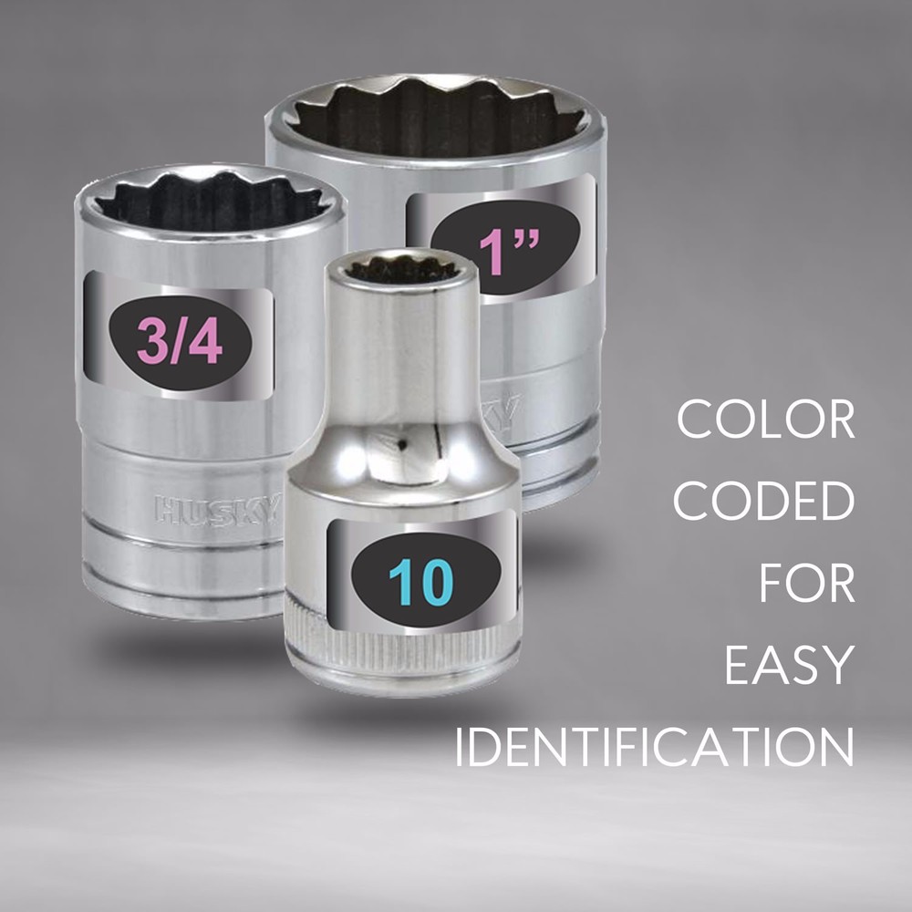 Ladies Edition - Adhesive TOOLBOX LABELS Organize Wrenches & Tools fast & easy