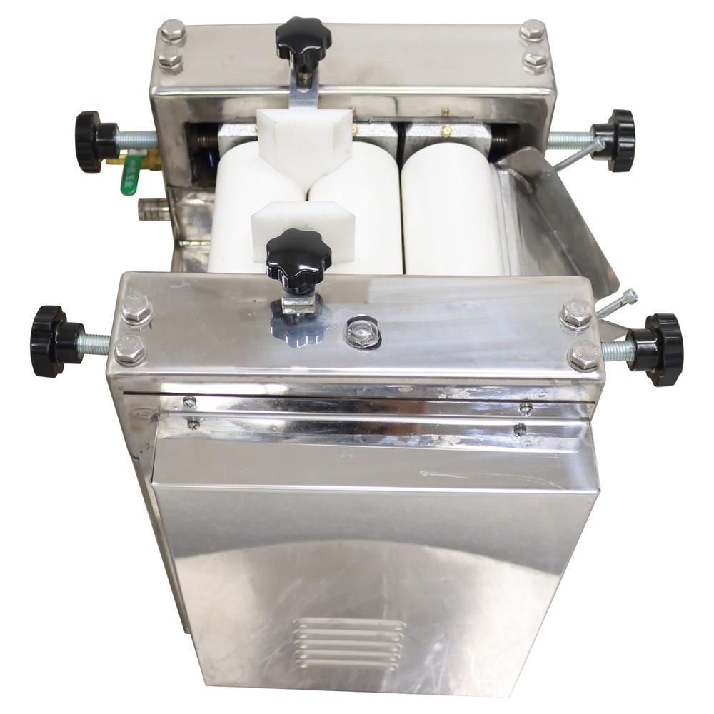 3 Roll Grinding Mill Grinder Machine Lab Zirconia Ceramics Roll Stainless Shell