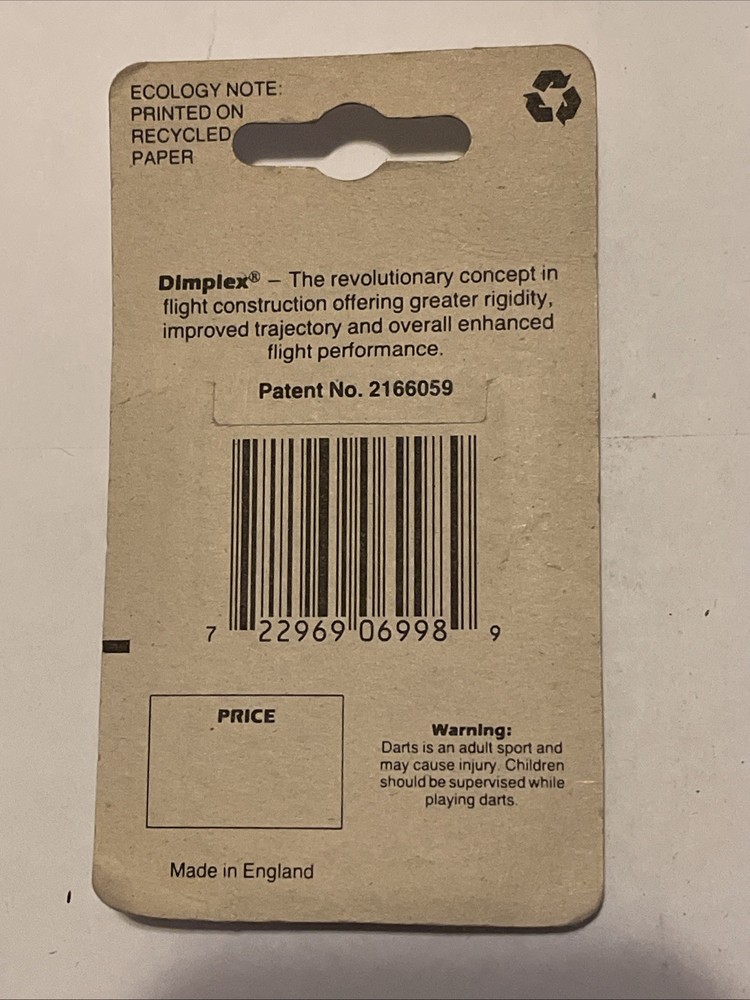 Pitt Panthers Dimplex Dart Flights